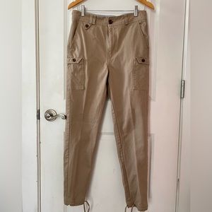 I Love Ugly women pants cargo pants khaki small